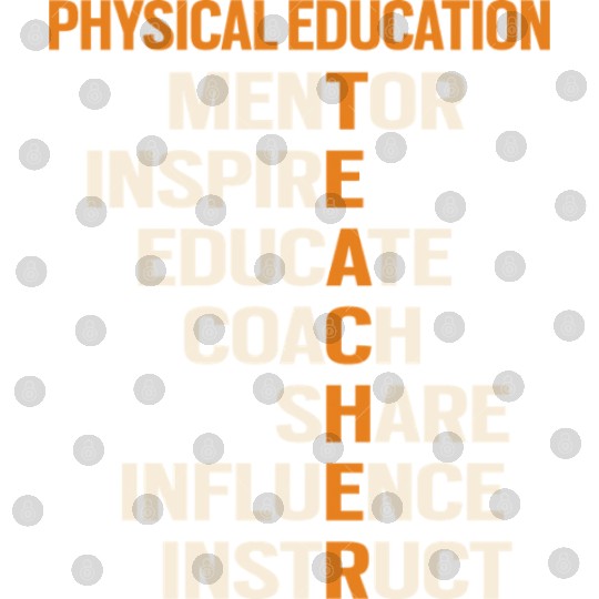 Pe Physical Education Teacher Teach Back To School Digital Files