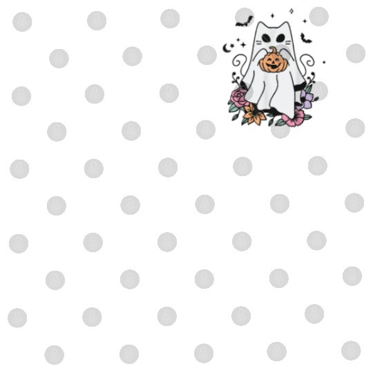 Stay Spooky Halloween Ghost Cat Digital Files