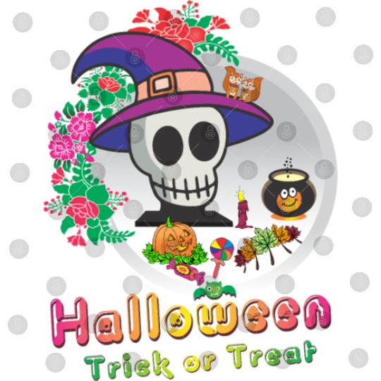 Halloween Trick or Treat Digital Files