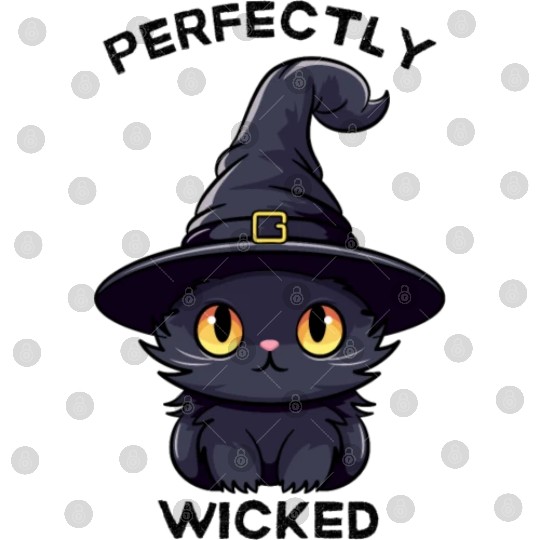 Wicked Cat Witch Funny Halloween Witch Digital Files