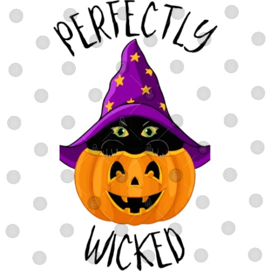 Wicked Cat Witch Funny Halloween Witch Digital Files