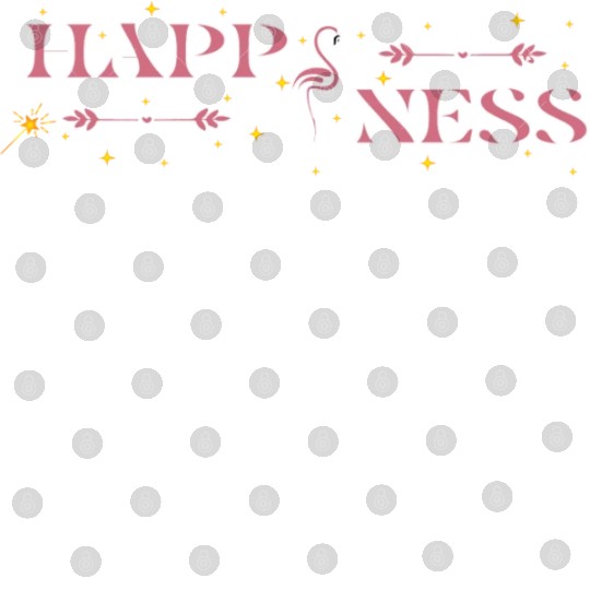 Happiness And Flamingo Digital Files