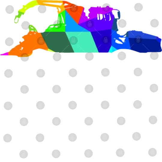Colorful rainbow snow groomer snow vehicles Digital Files