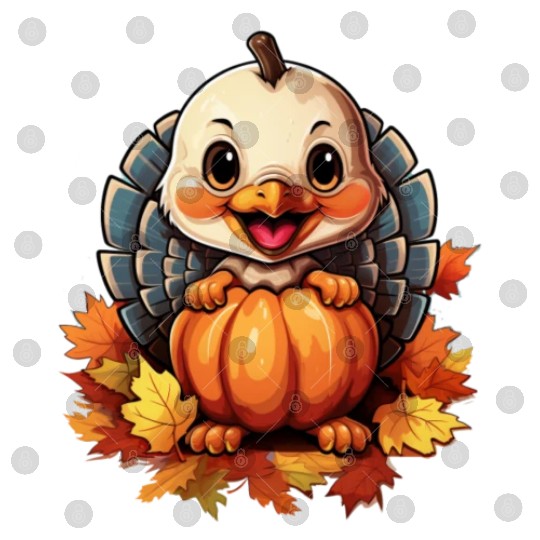 Pumpkin Bird Turkey Holiday Animal Pet Lover Digital Files
