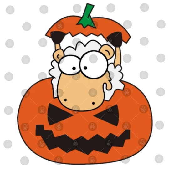 Sheep in pumpkin | Halloween, trick or treat Digital Files