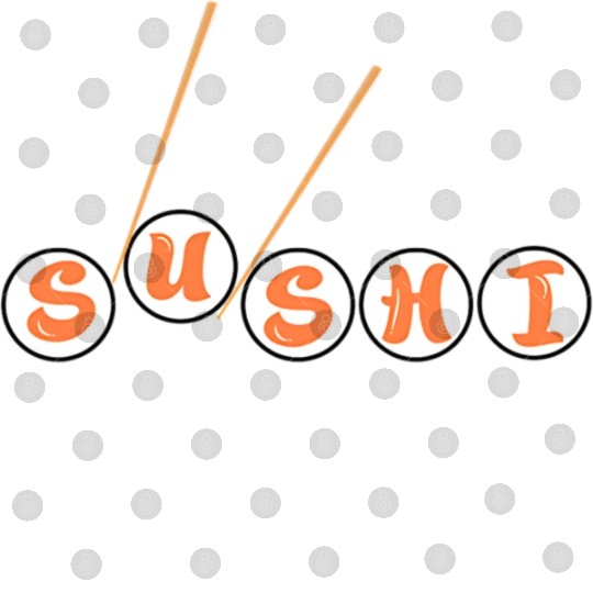 cute funny kawaii sushi lover Digital Files