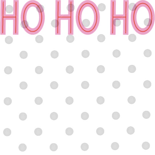 Ho Ho Ho Pink Christmas Digital Files