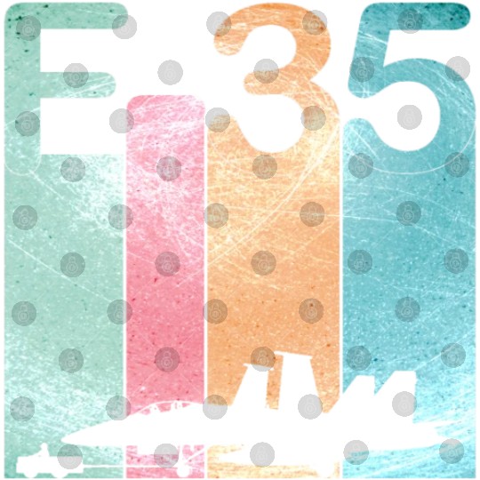 F35 Vintage Air Force Fighter Jets Digital Files