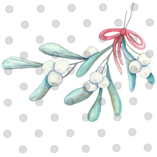 Fresh Mistletoe Bundle - Holiday Tradition Digital Files