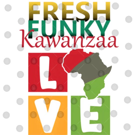 Kwanzaa Celebration with a Fresh Funky Twist Digital Files