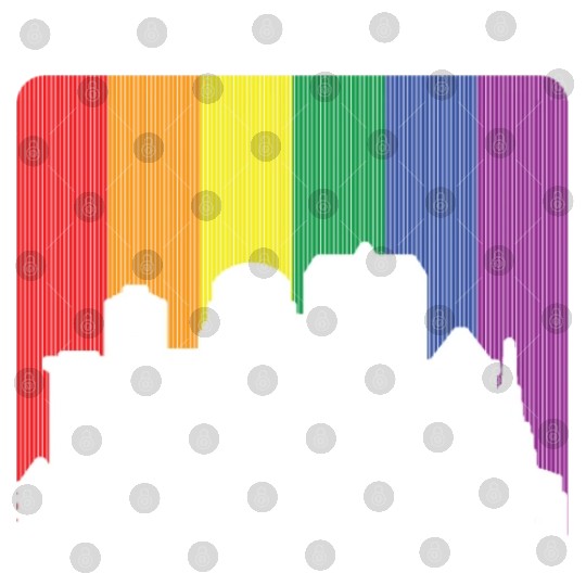 St. Louis Missouri Rainbow Flag LGBTQAI Pride Digital Files