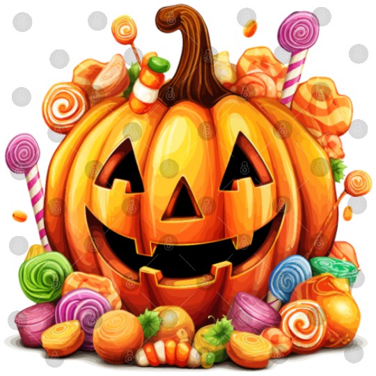 Funny Halloween Cute Pumpkin Sugar Spell Digital Files