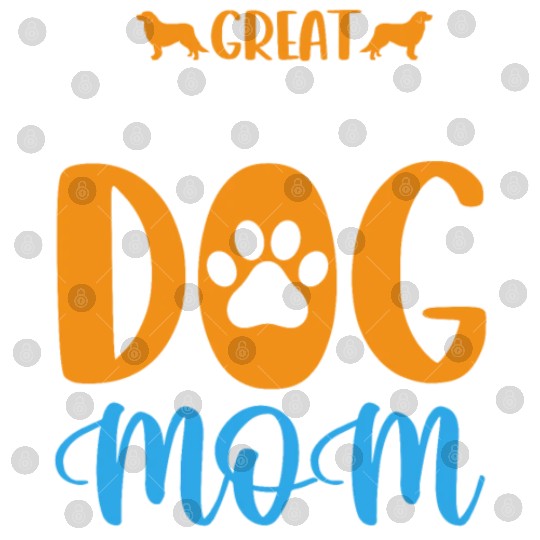 Proud Great Pyrenees Dog Mom Digital Files