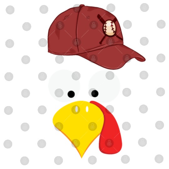 Turkey baseball thanksgiving Digital Files