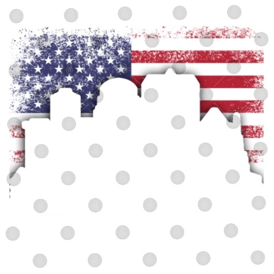 St. Louis Missouri American Flag Vintage Digital Files