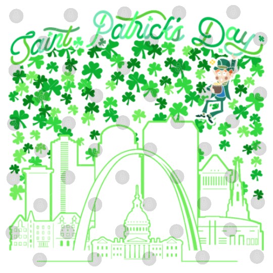 St. Louis Missouri Saint Patrick's Day Digital Files
