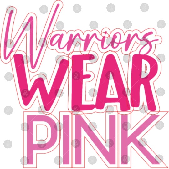 Warriors Wear Pink Digital Files