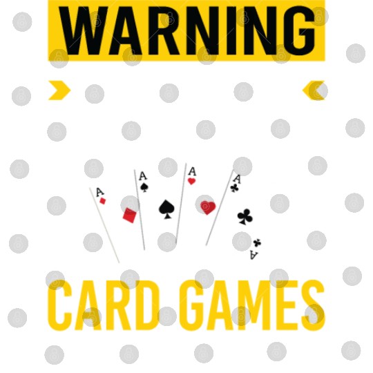 Warning Card Game Games Cards Digital Files