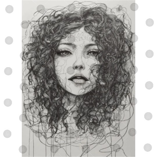 Sketch of a the manifestation of anxiety Digital Files