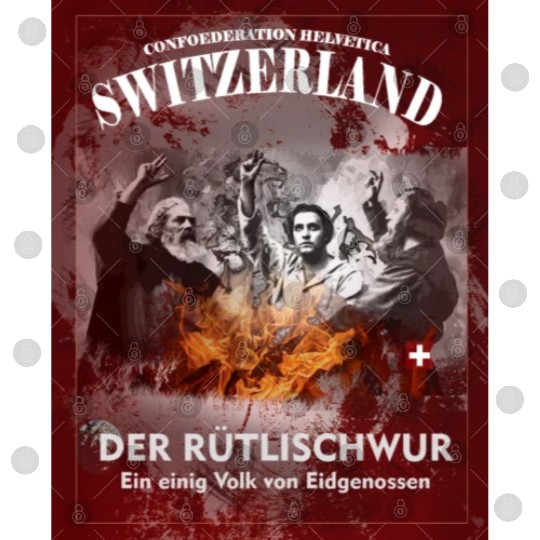 Switzerland Digital Files - Rütli sworn - print yourself