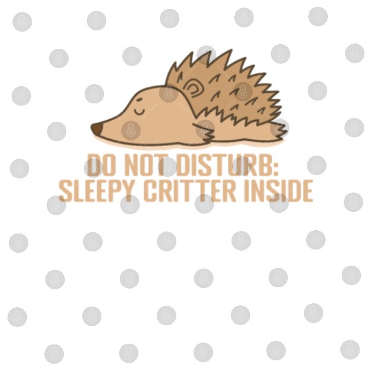 Do not disturb: Sleepy Critter inside Digital Files