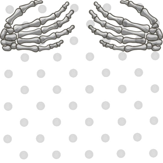 Halloween Skeleton Hands Digital Files