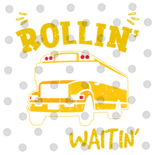 School Bus They See Me Rolling Waiting Bus Driver Digital Files