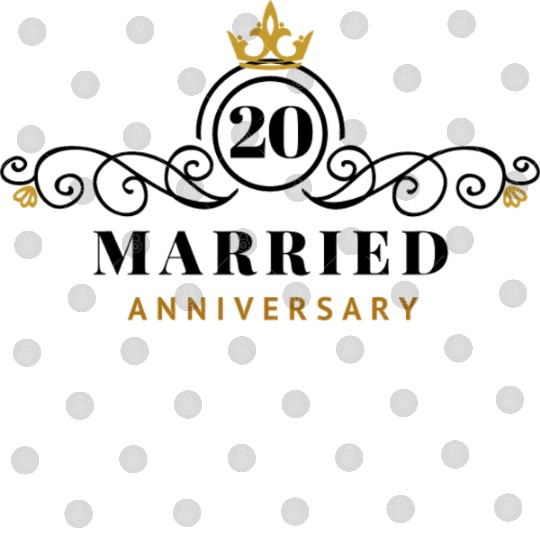 Wedding Anniversary 20 Years Digital Files
