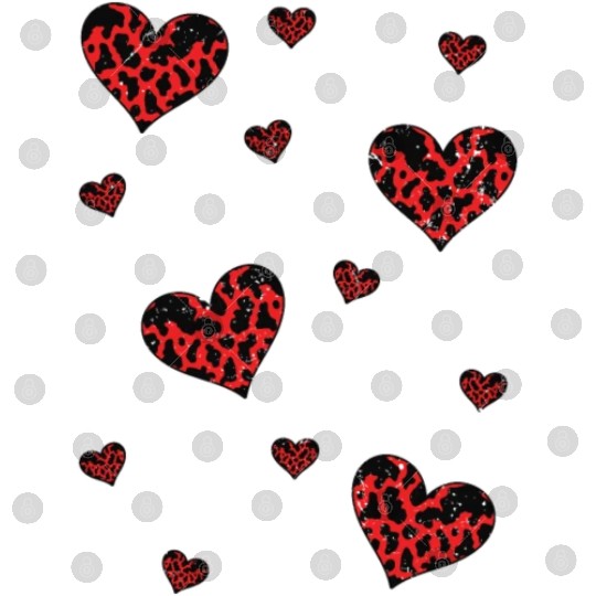 Cow pattern heart farm animal love gift cow Digital Files