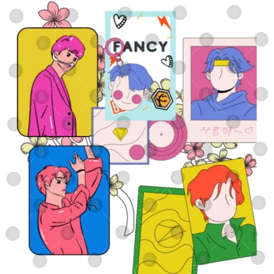 Army KPop Fancy and Love Fans Digital Files