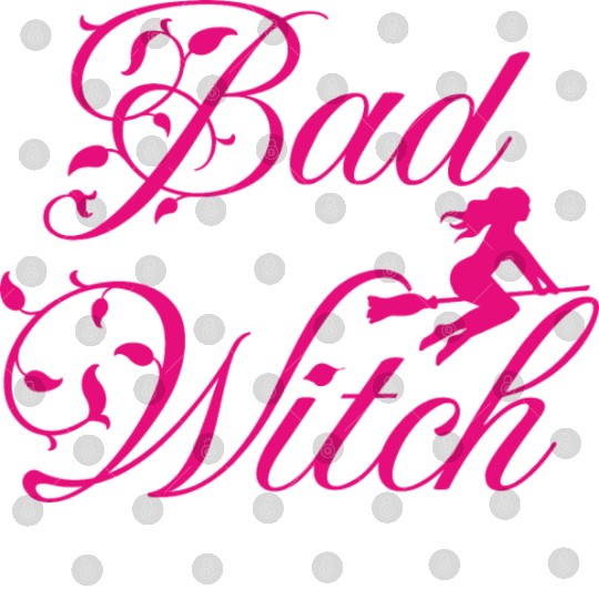 bad witch; Halloween; cute; pink; witches Digital Files
