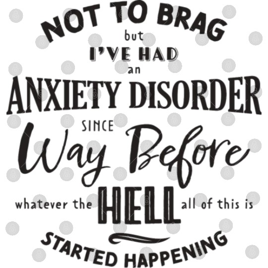 Anxiety Disorder Black Digital Files