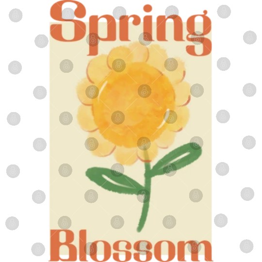 Sunflower Spring Blossom Digital Files