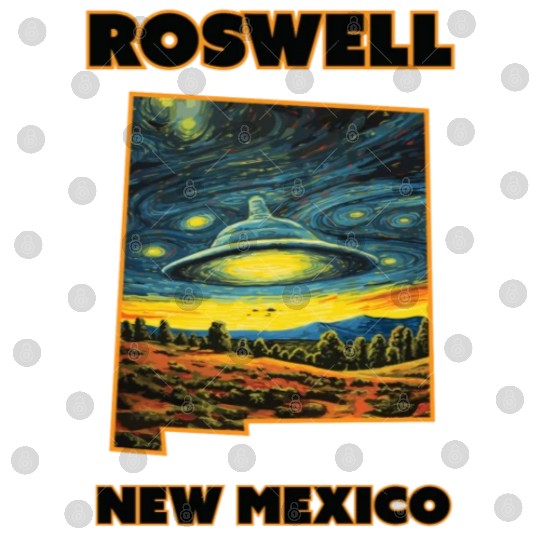 New Mexico Roswell - Alien Saucer Digital Files