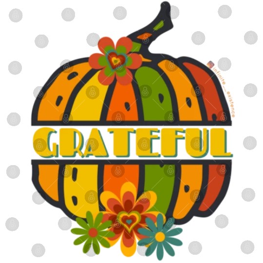 Grateful Pumpkin Digital Files