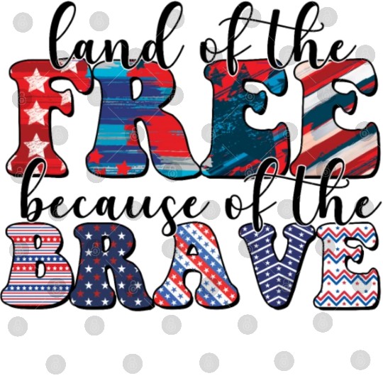4th of july Land of the free Digital Files