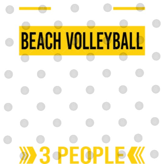 3 People Beach Volleyball Digital Files