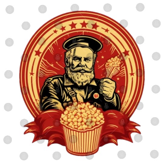 Popcorn Communist Propaganda #1 Digital Files