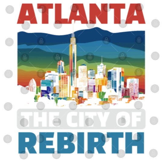 Atlanta City Georgia USA America United States Digital Files