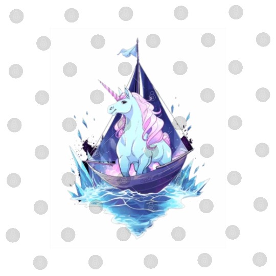 Ice Sailing Unicorn Ice Sailor Ice Boating Digital Files