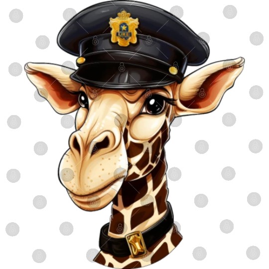 Police giraffe Digital Files