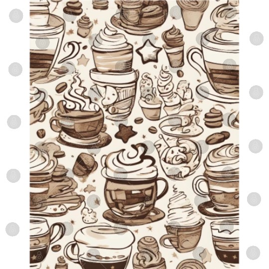 Coffee, Cookie and Cream Digital Files