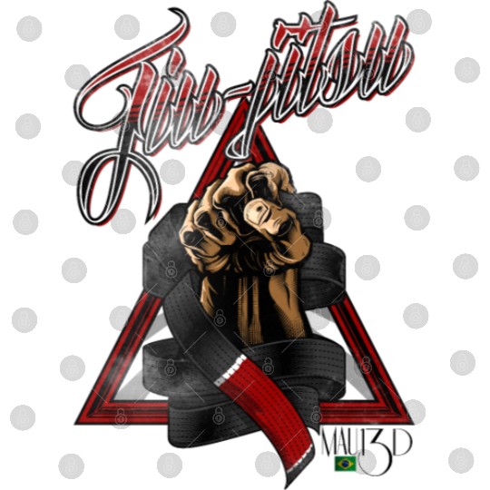 jiu-jitsu triangle black belt Digital Files