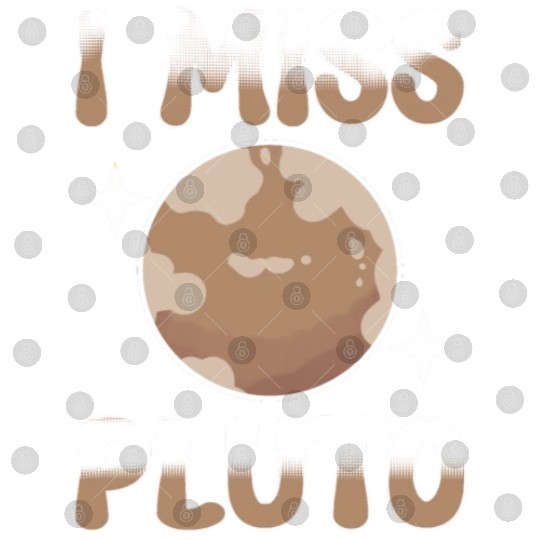 Astrology I Miss Pluto Solar System Planets Digital Files