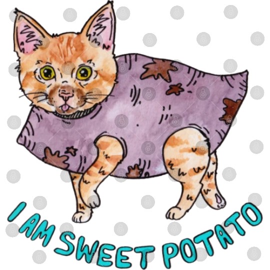 I am Sweet Potato Digital Files