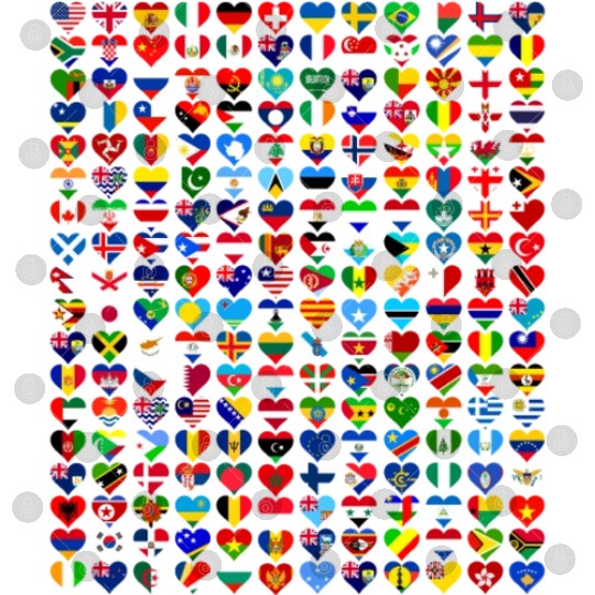 International Flags of the Countries of the World Digital Files