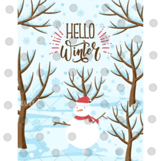 Hello Winter Wonderland Digital Files