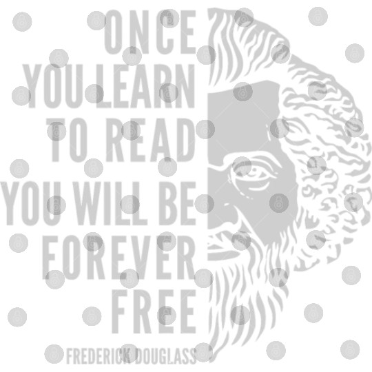 Frederick Douglass Inspirational Quote Once You Digital Files