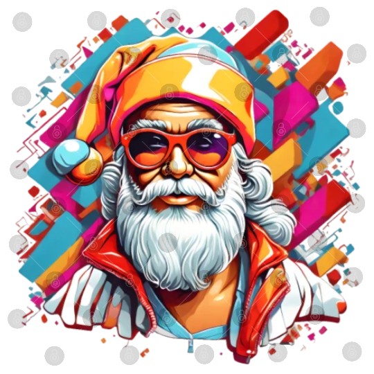 Y2K Santa Claus Digital Files