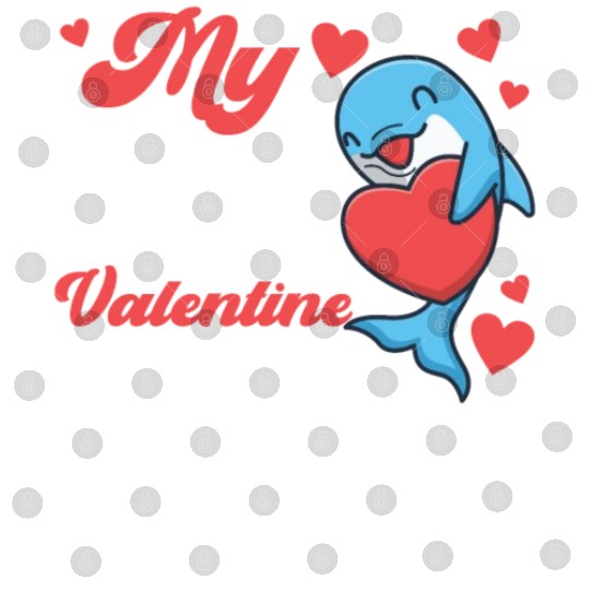 Dolphin Valentines Day My Dolphin Digital Files